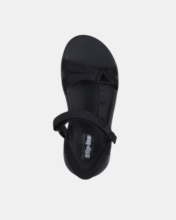 Sandálias Abertas Mulher SKECHERS Negro 141481 SLIP INS GO WALK FLEX ILLUMINATE