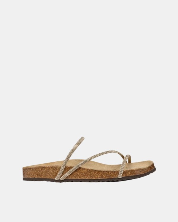 Sandalias De dedo Mulher GEOX Taupe D55Y3C 000SD