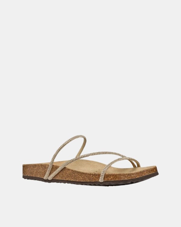 Sandalias De dedo Mulher GEOX Taupe D55Y3C 000SD