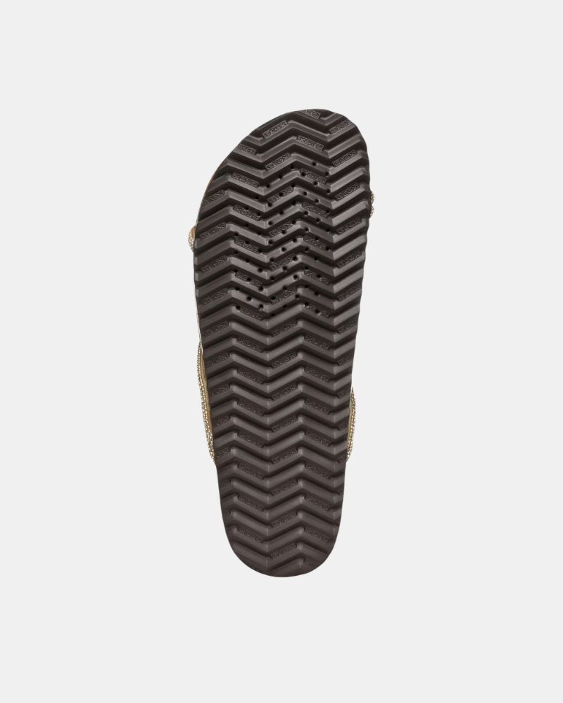 Sandalias De dedo Mulher GEOX Taupe D55Y3C 000SD