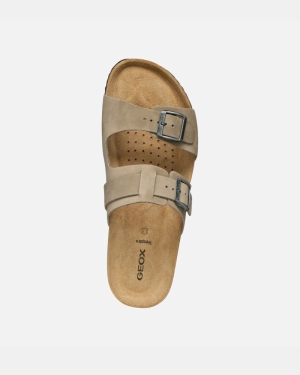  Sandalias Abiertas Hombre GEOX Taupe U159VB 00032