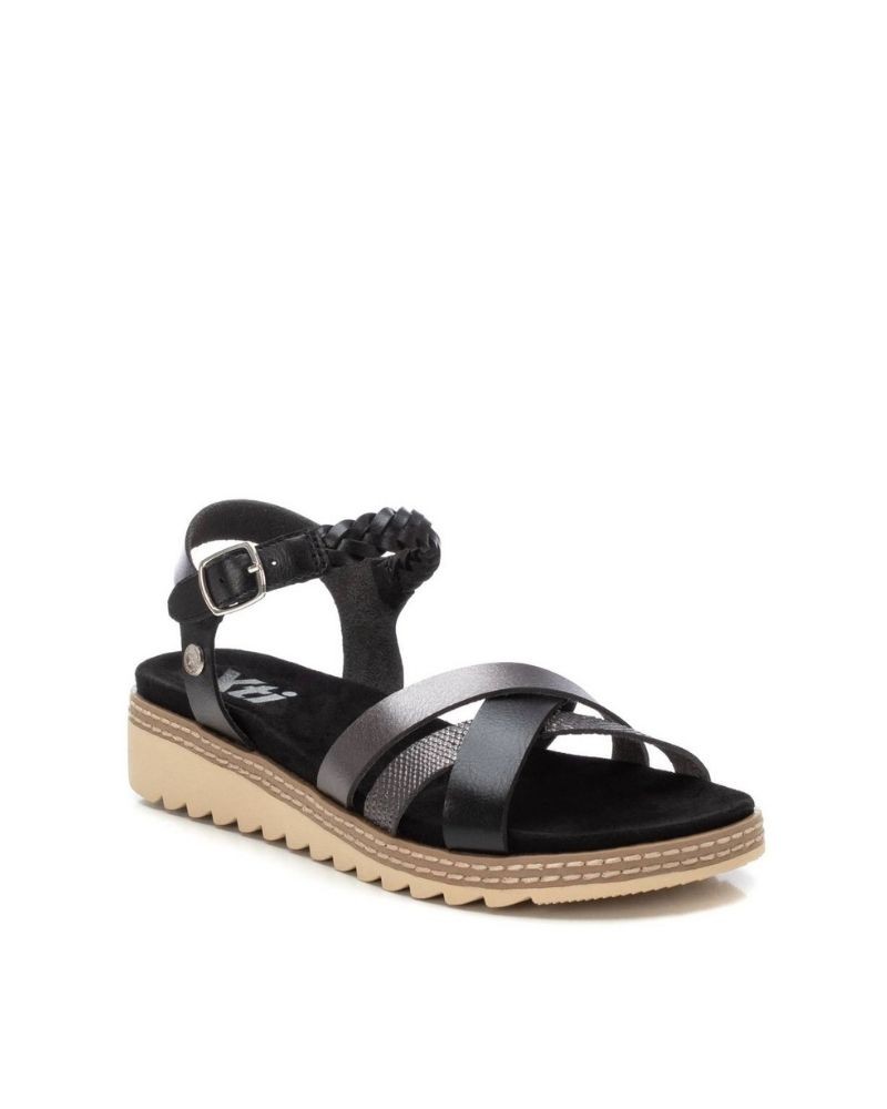  Sandalias Abiertas Mujer XTI Negro 144085