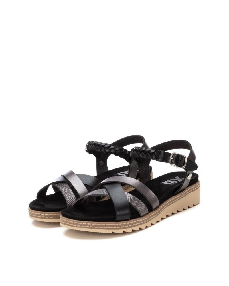  Sandalias Abiertas Mujer XTI Negro 144085