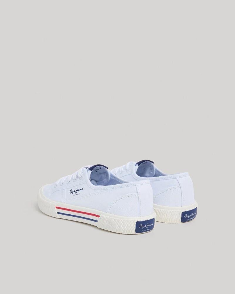 PEPE JEANS Sapatilhas Mulher Branco PLS31287 BRADY BASIC W