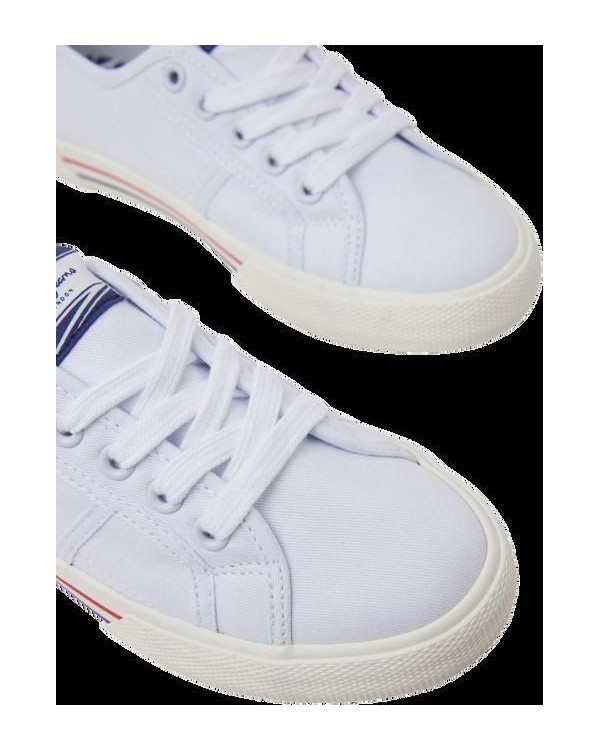 PEPE JEANS Zapatillas Mujer Blanco PLS31287 BRADY BASIC W