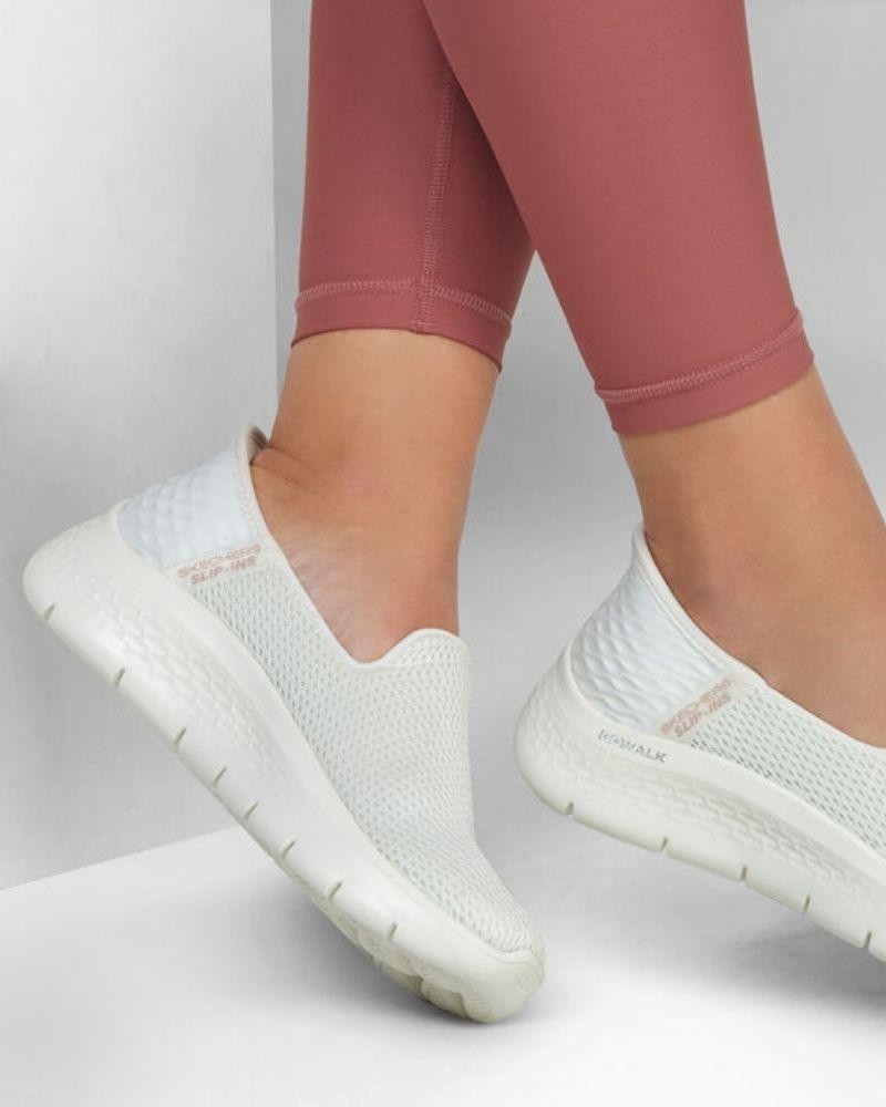 SKECHERS Sapatilhas Slips Mulher Branco 124963 SKECHERS SLIP INS