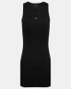 Vestidos Manga Curta Mulher TOMMY HILFIGER Preto DW0DW20674