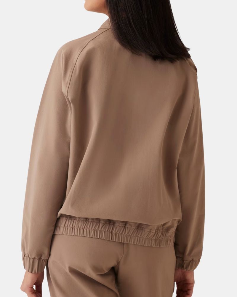 Casacos sem capuz Mulher GUESS Beige V5RQ09 WGUK0