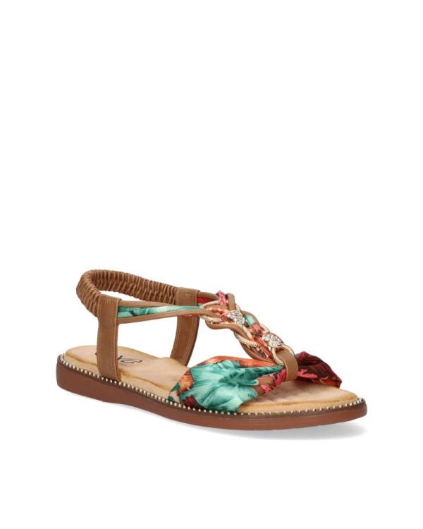  Sandalias Mujer EXE Marrón ZF1982 RR1