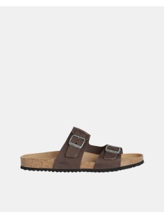  Sandalias Abiertas Hombre GEOX Marrón U159VB 00032