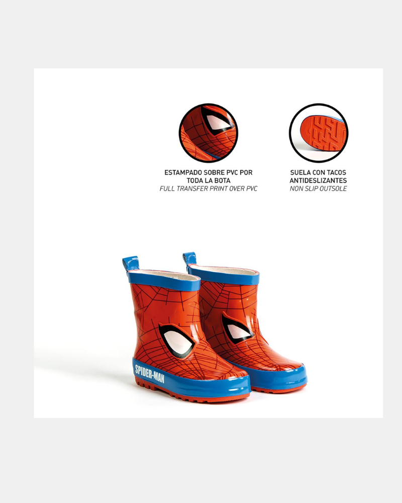 DESENHOS ANIMADOS Botas Botas de água Infantil Vermelho 2300006608