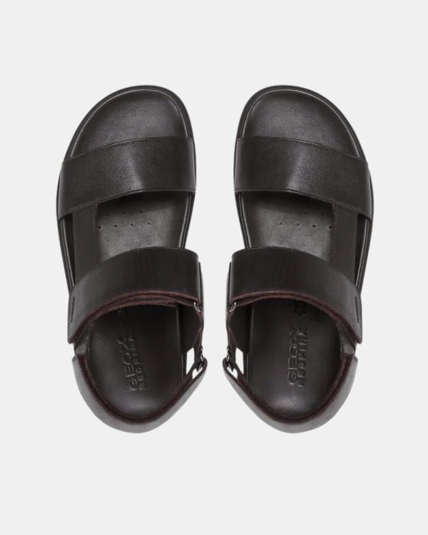Sandalhas Abertas Chinelos Homem GEOX Marrom U15BGB 0003C
