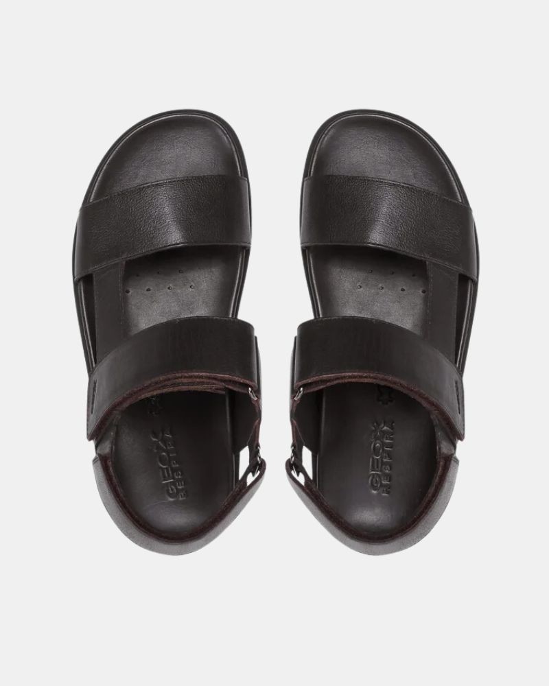  Sandalias Abiertas Chancletas Hombre GEOX Marrón U15BGB 0003C