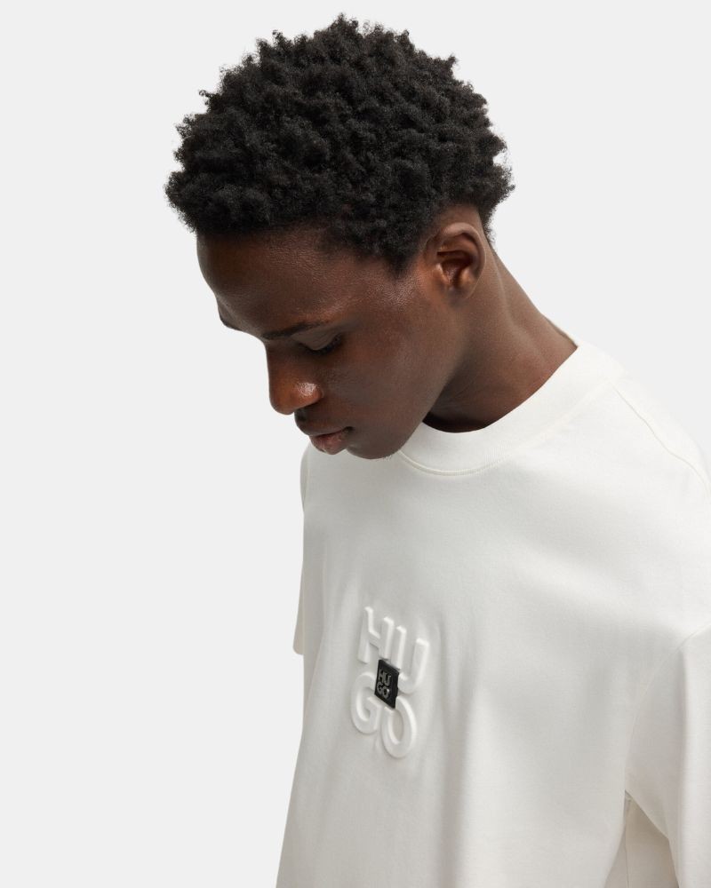  Camisetas Manga corta Hombre HUGO Blanco 50535499 DEBOSTAC
