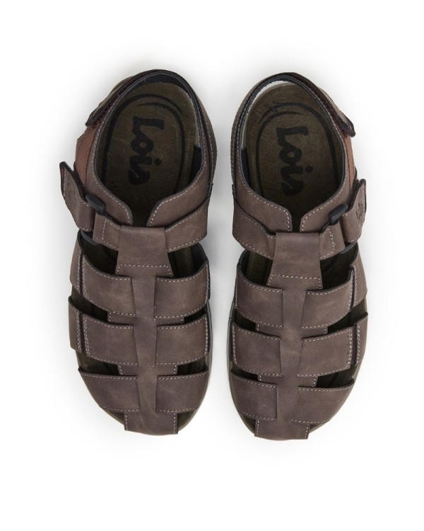  Sandalias Cerradas Hombre LOIS Marrón 86118