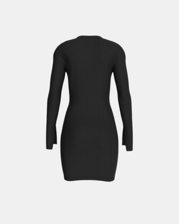 Vestidos Manga Comprida Mulher CALVIN KLEIN Preto J20J225112