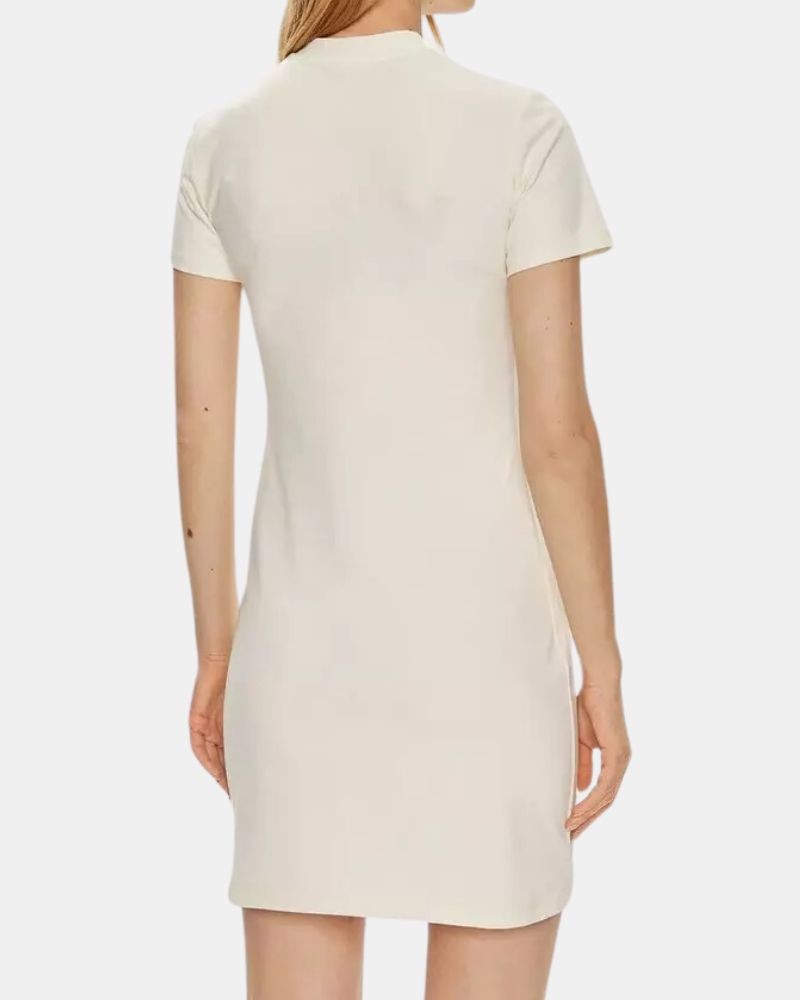 Vestidos Manga Curta Mulher GUESS Branco V4YK02 KCDH1
