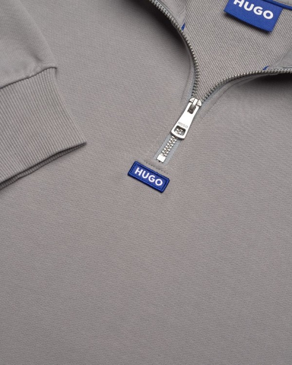  Sudaderas Sin capucha Hombre HUGO Gris 50522367 NEELER