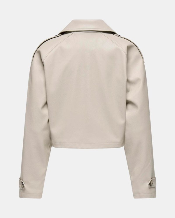  Abrigos Manga larga Mujer ONLY Beige 15336471 AMIA