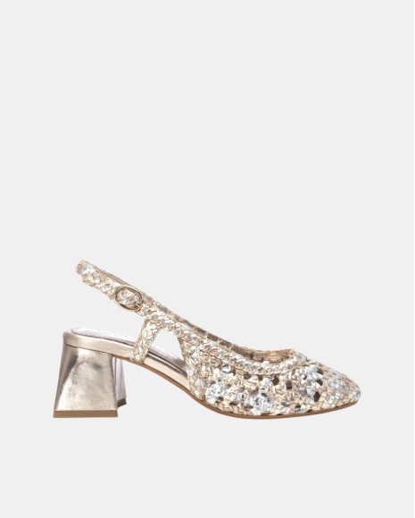  Sandalias Fiesta Bailarinas Mujer CARMELA Gris 162320