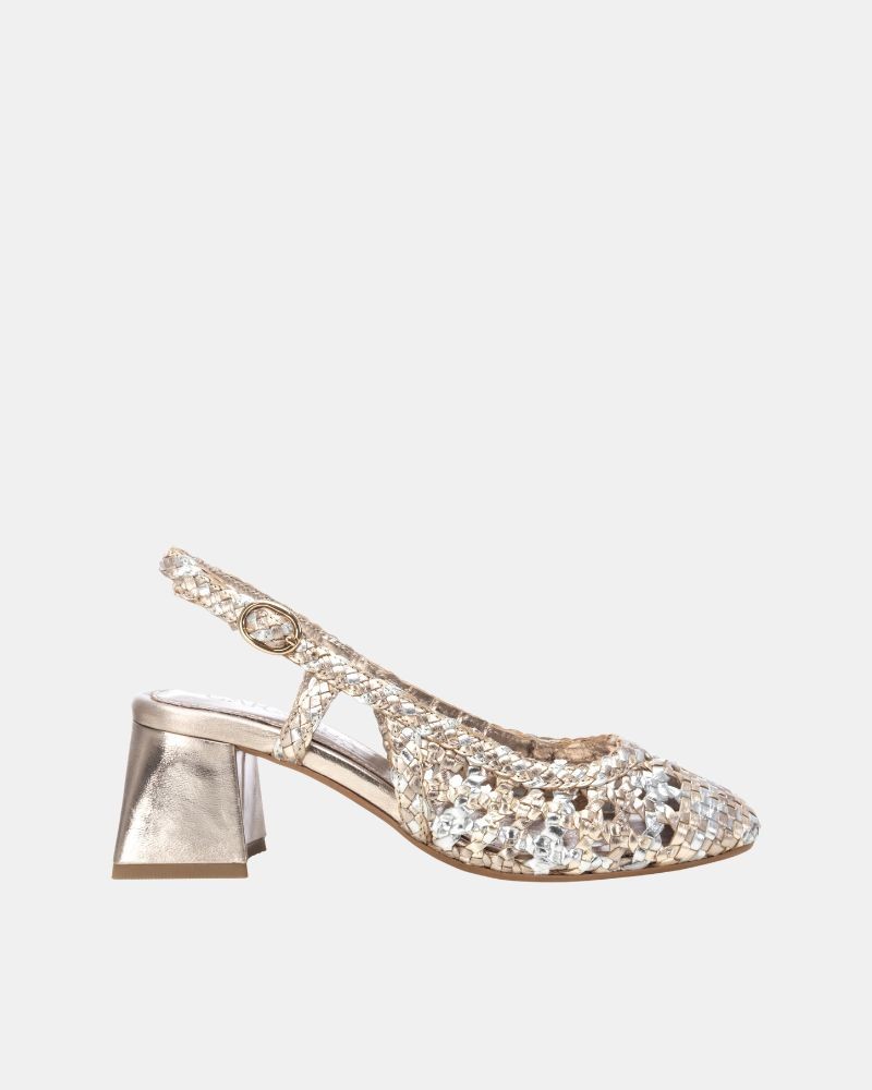  Sandalias Fiesta Bailarinas Mujer CARMELA Gris 162320