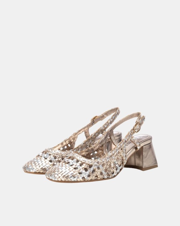  Sandalias Fiesta Bailarinas Mujer CARMELA Gris 162320