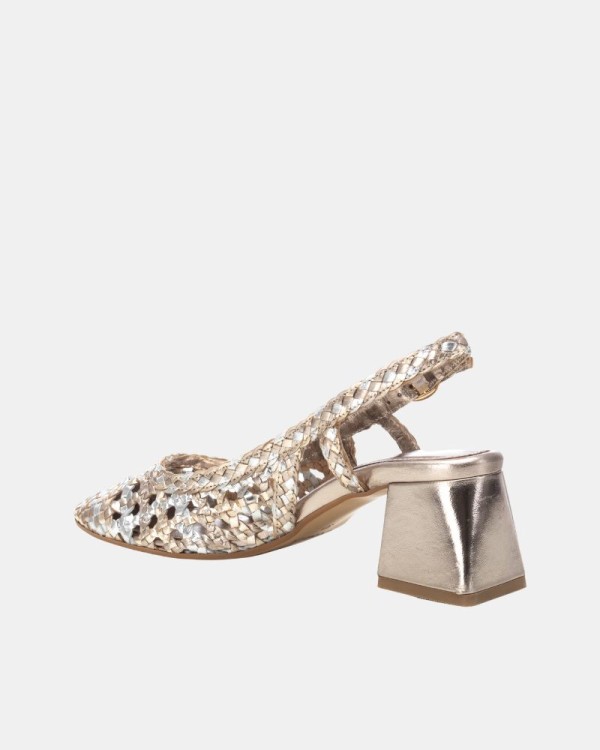 Sandalias Fiesta Bailarinas Mulher CARMELA Cinza 162320