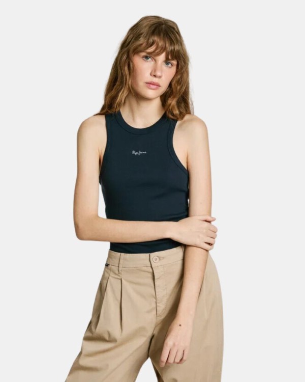  Camisetas Top Mujer PEPE JEANS Azul PL506035 MARIAN