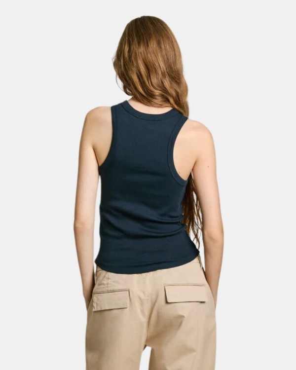  Camisetas Top Mujer PEPE JEANS Azul PL506035 MARIAN