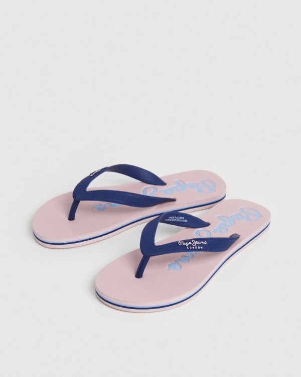 Sandálias Chinelos Mulher PEPE JEANS Azul PLS70124 BAY BEACH BRAND