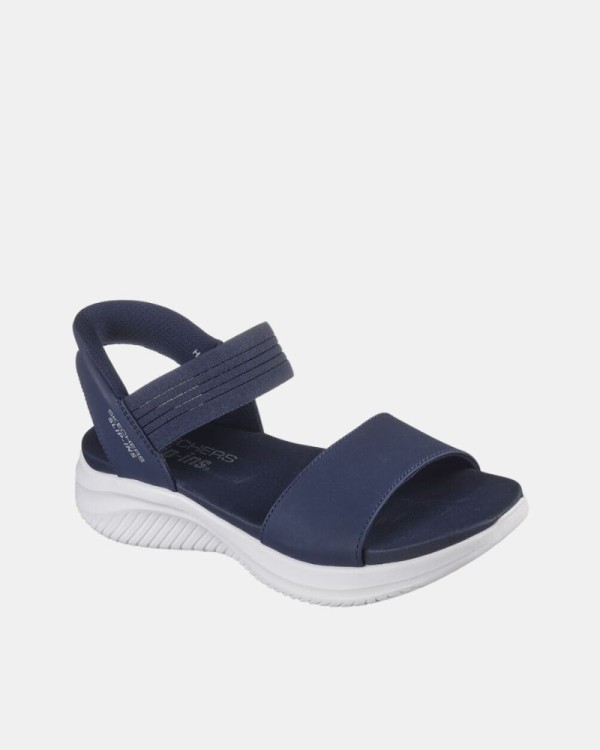 Sandálias Abertas Mulher SKECHERS Azul 119804 SLIP INS ULTRA FLEX 3.0