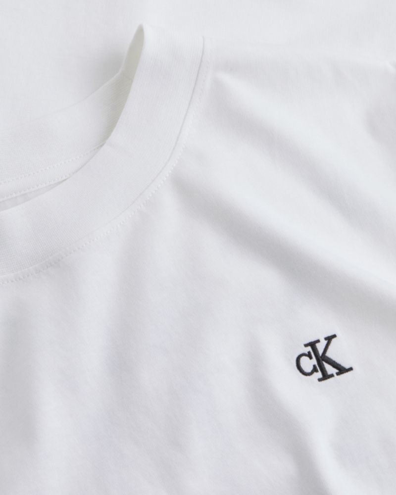  Camisetas Manga corta Hombre CALVIN KLEIN Blanco J30J327473
