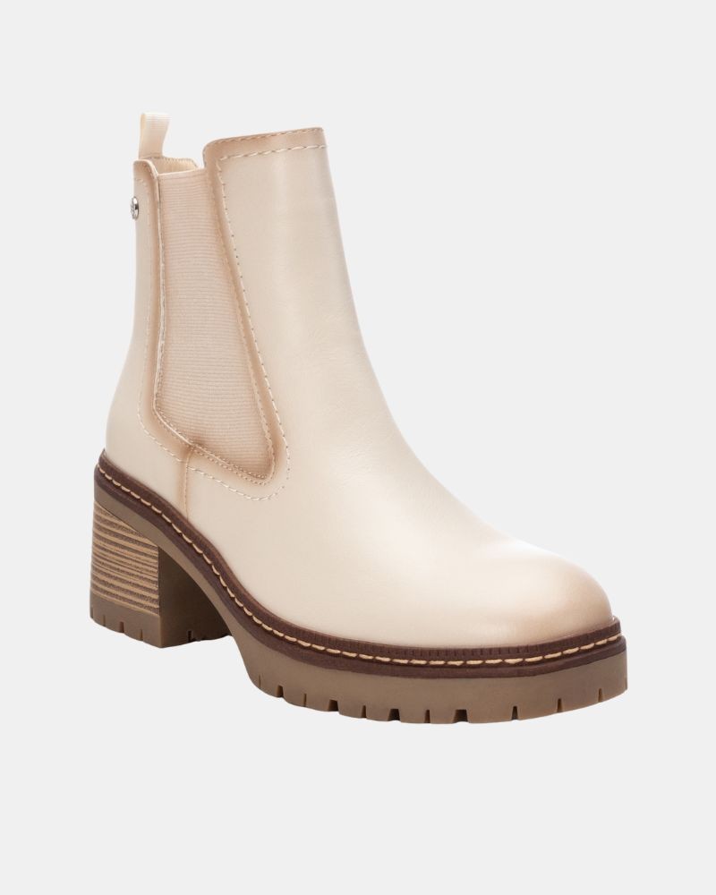 XTI Botines Chelsea Mujer Blanco 143370