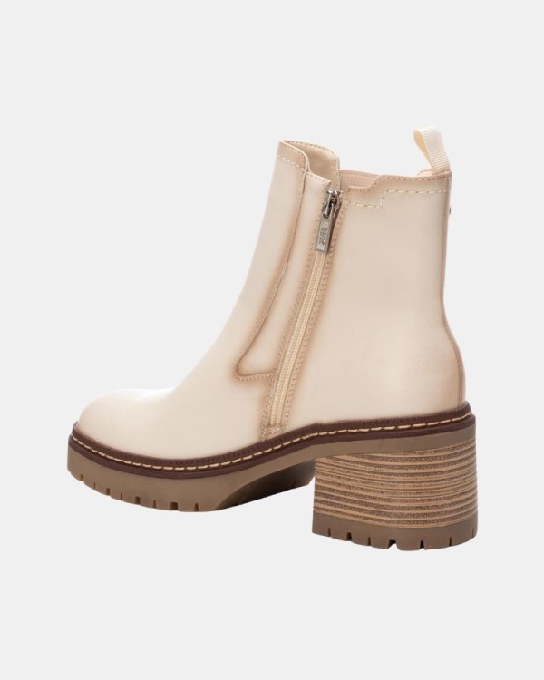 XTI Botines Chelsea Mujer Blanco 143370