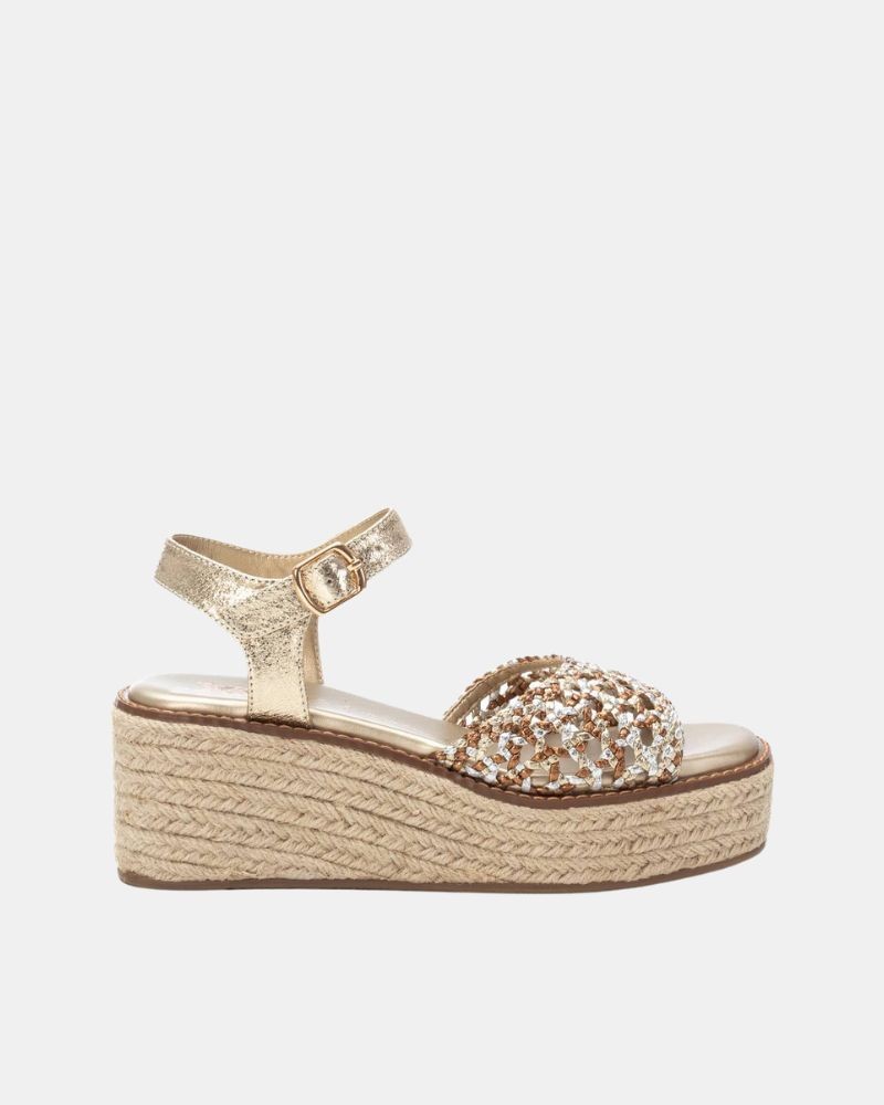  Sandalias Fiesta Mujer XTI Oro 143943