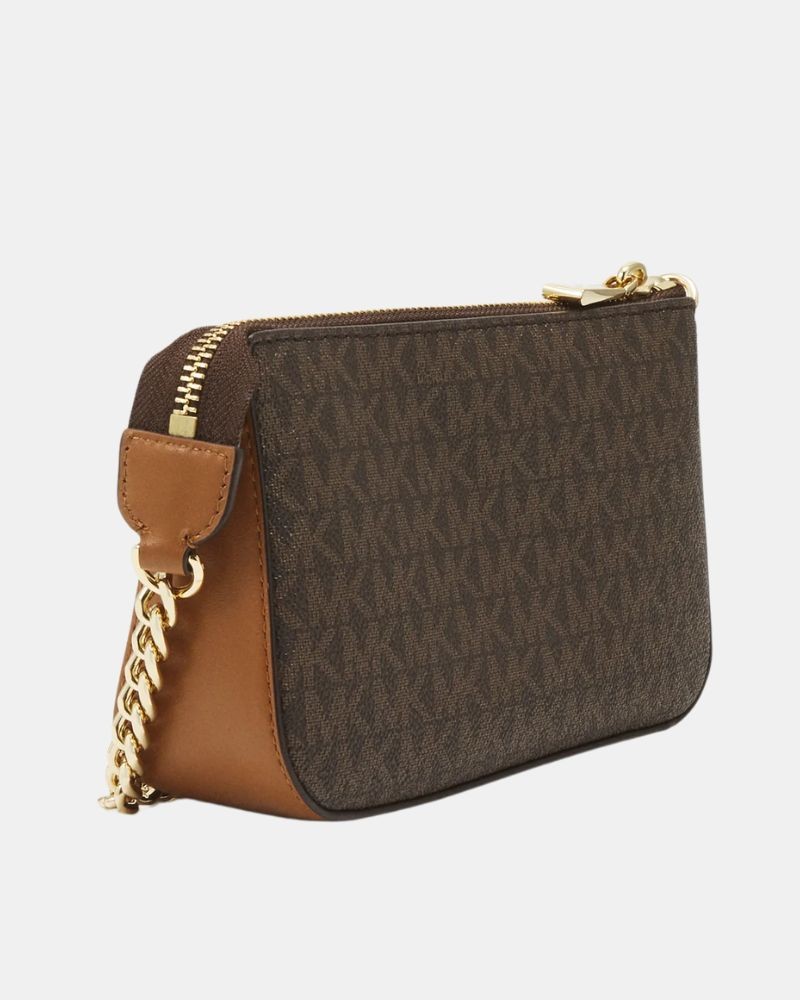 Bolsas Festa Mulher MICHAEL KORS Castanho 32F1GJ6W6B JET SET MD CHAIN POUCHETTE