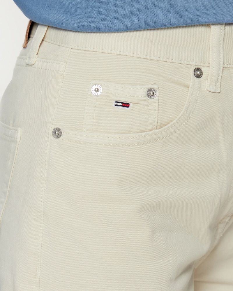  Pantalones Vaqueros Mujer TOMMY HILFIGER Beige DW0DW19392