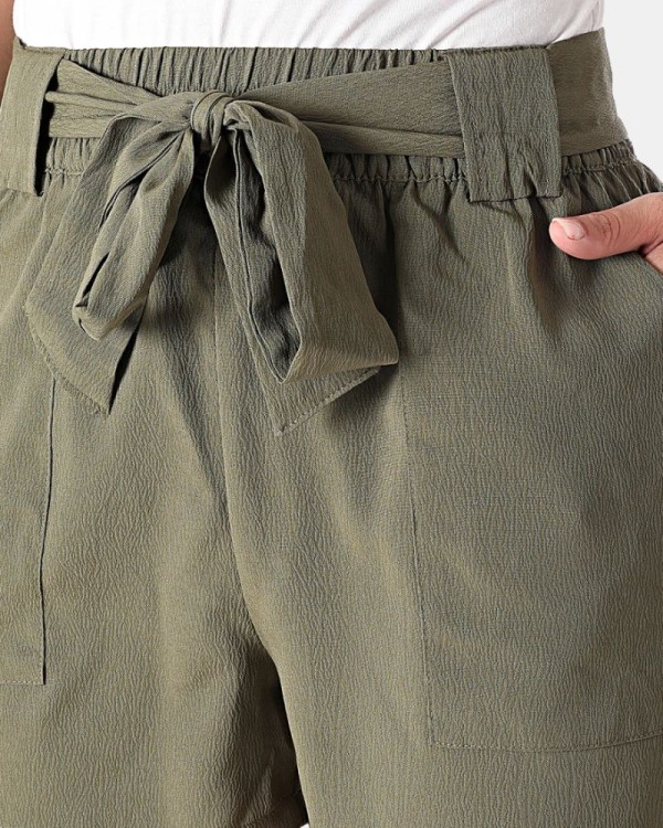  Pantalones Mujer ONLY Verde 15342666 NOVA