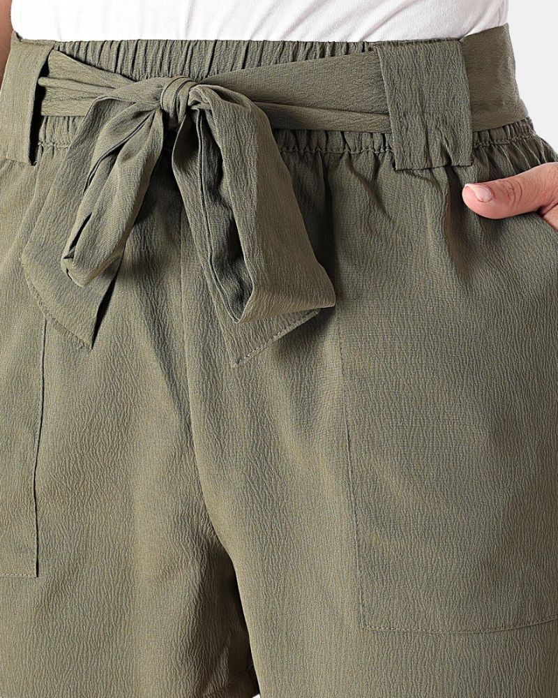  Pantalones Mujer ONLY Verde 15342666 NOVA