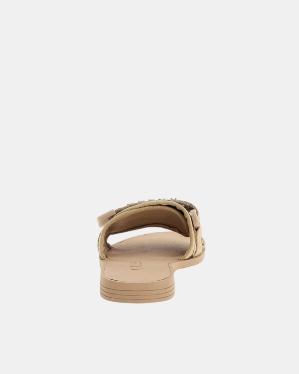 Sapatilhas Abertas Mulher GUESS Beige FLJELY LEL19