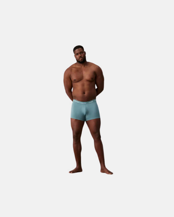 Cueca Homem CALVIN KLEIN Multicolor 0000U2664GQ27 LOW RISE TRUNK 3PK