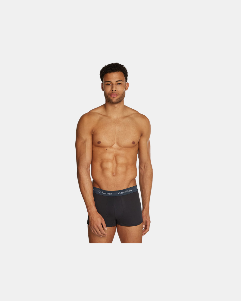 Cueca Boxer Hombre CALVIN KLEIN Preto 0000U2664GQRY LOW RISE TRUNK 3UN
