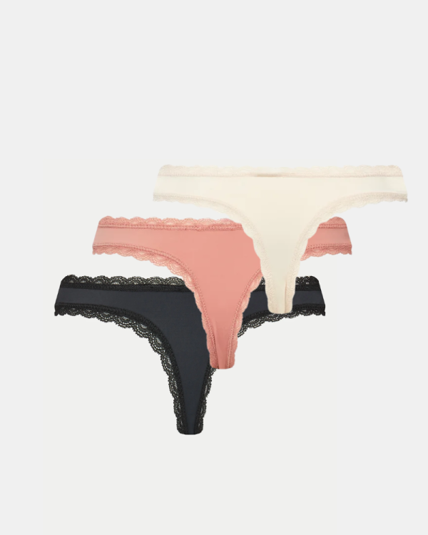  Ropa interior Partes de abajo Mujer GUESS Multicolor O4YG03 KBS50 BASIC MICROFIBER THONG