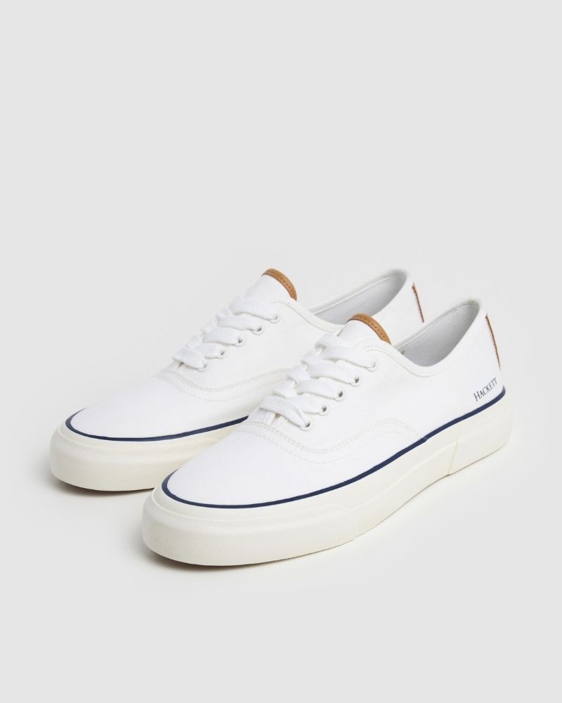  Zapatillas Bajas Hombre HACKETT Blanco HMS21480 BLAKE SMART