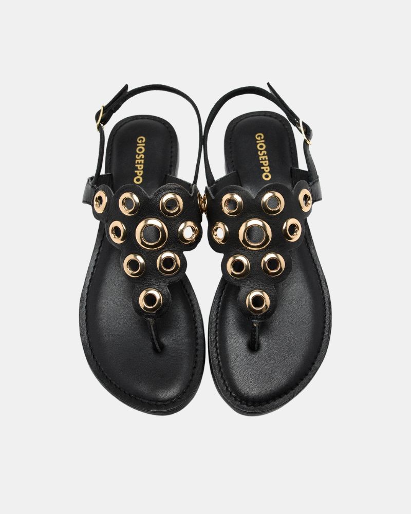  Sandalias De dedo Mujer GIOSEPPO Negro 74349P DUNBAR