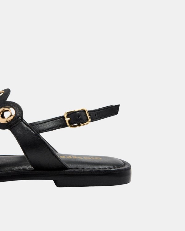  Sandalias De dedo Mujer GIOSEPPO Negro 74349P DUNBAR