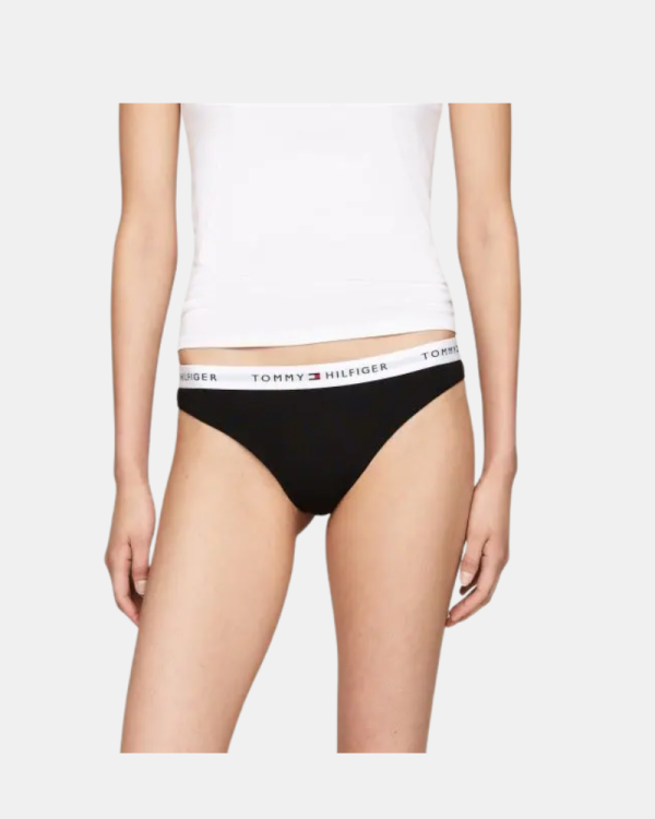 Ropa interior Boxer Mujer TOMMY HILFIGER Negro UW0UW055300SI 3 PACK THONG