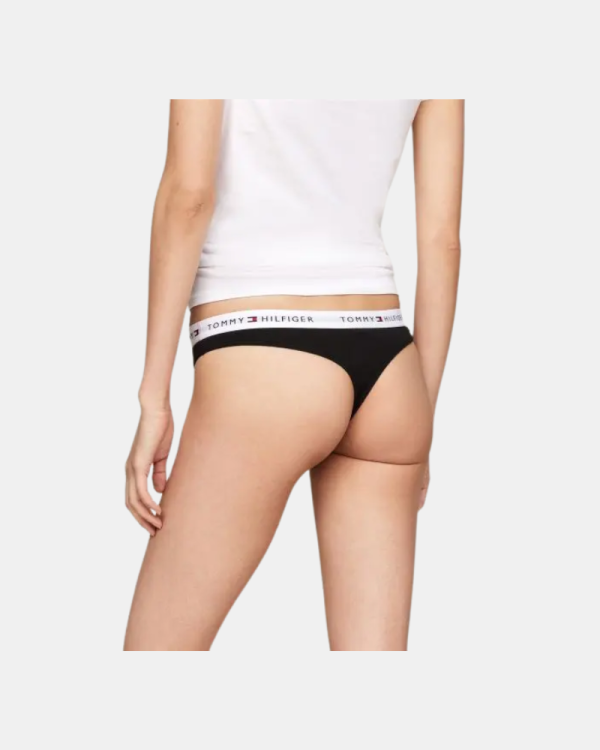 Cuecas Thong TOMMY HILFIGER Preto UW0UW055300SI 3 PACK