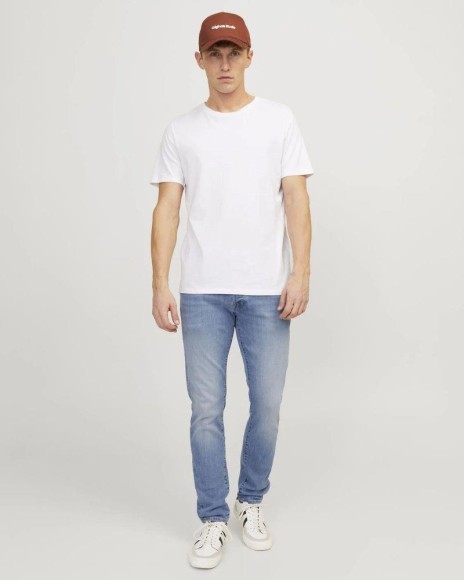  Pantalones Hombre JACK AND JONES Azul 12249197 JJIGLENN
