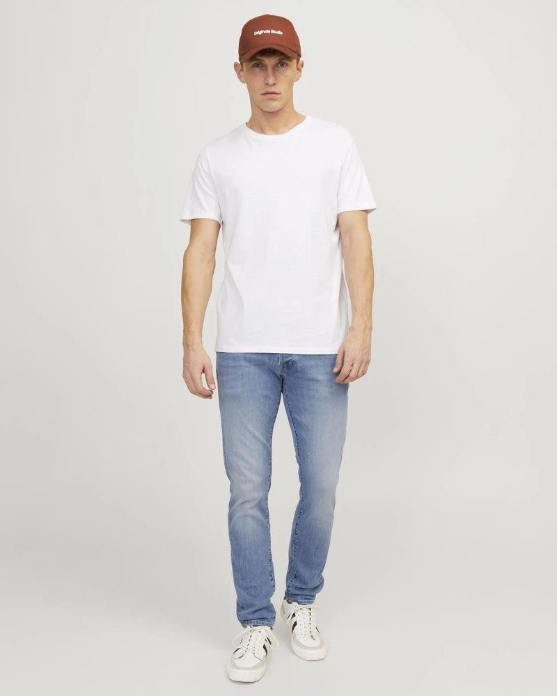  Pantalones Hombre JACK AND JONES Azul 12249197 JJIGLENN